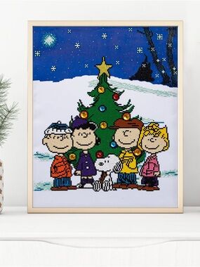Diamond Dotz PEANUTS Christmas-NWT